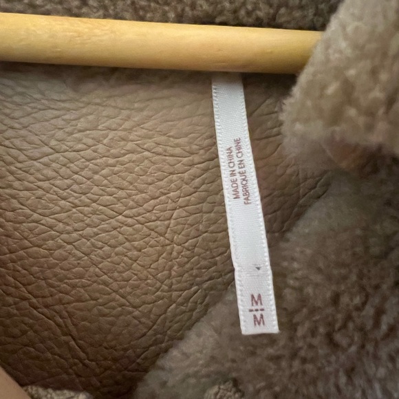 Free People Reversible Teddy Jacket - Picture 2 of 5